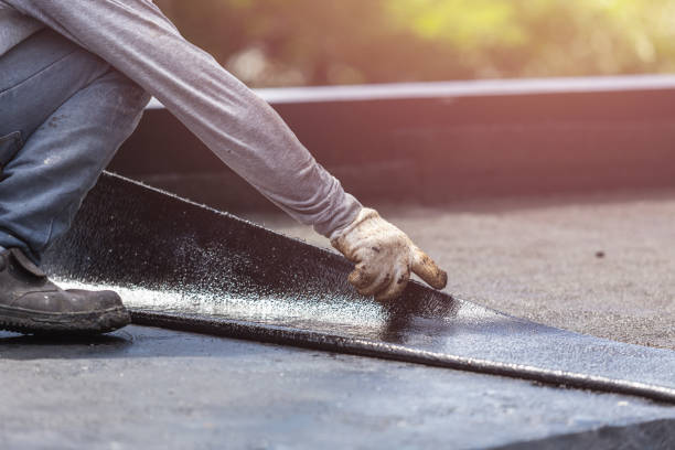 Professional Basement Waterproofing technician working in River Edge, NJ
